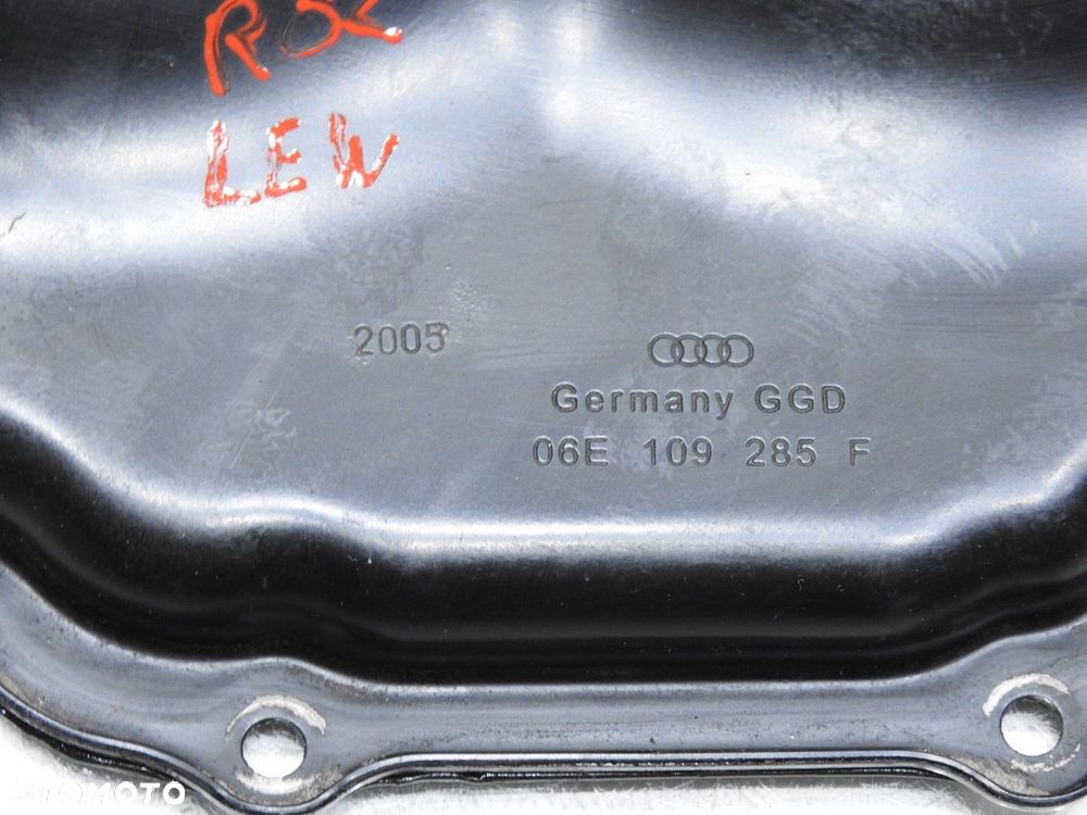 POKRYWA OSŁONA ROZRZĄDU LEWA AUDI A6 C6 2.4 V6 - 6