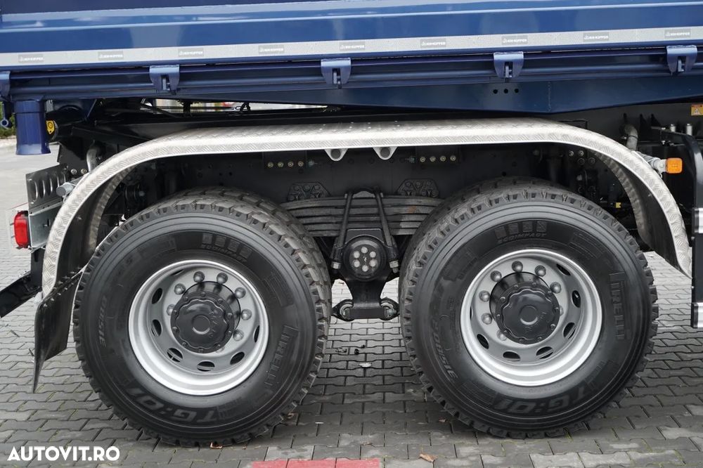 MAN TGS 41.480 / 8x6 / BASCULANĂ SPATE / MANUAL / NOU NOU / KH-KIPPER / - 30