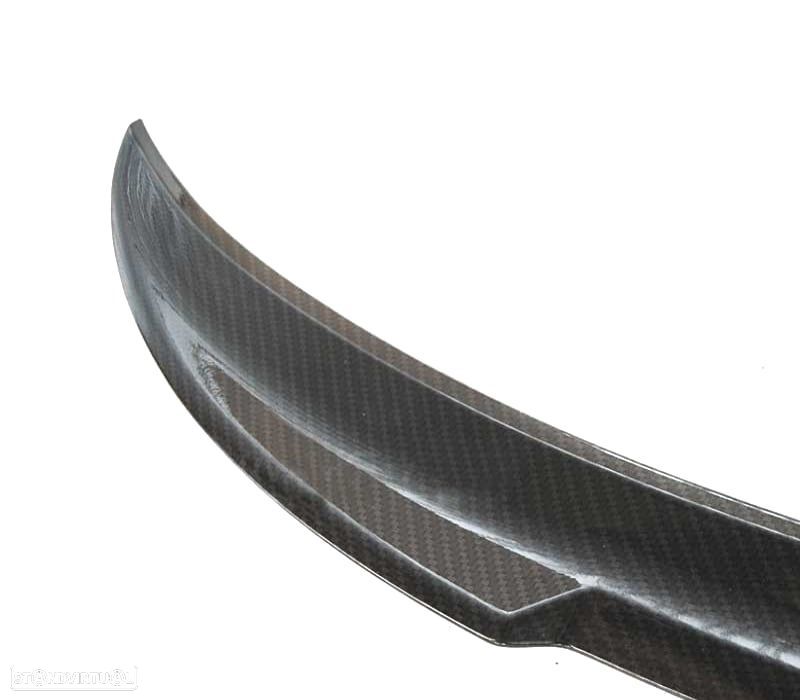 AILERON LIP SPOILER TRASEIRO ​​​​​BMW E90 05-11 LOOK M4 CARBONO - 2