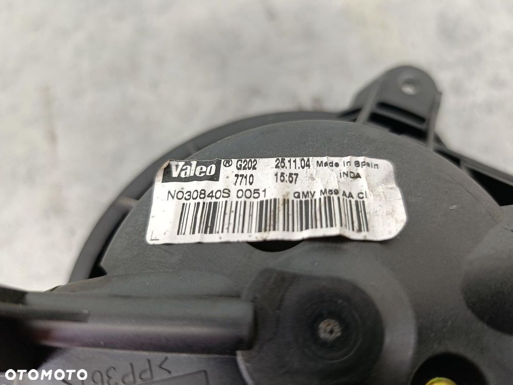 WENTYLATOR NAWIEWU, DMUCHAWA CITROEN BERLINGO I FL N030840S VALEO 1.9 D - 6