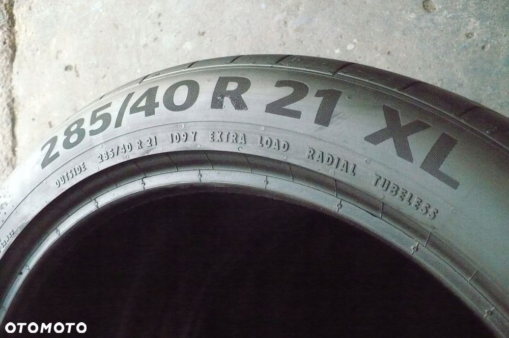 CONTINENTAL Sport Contact 6 285/40R21 6,6mm 2022 - 2