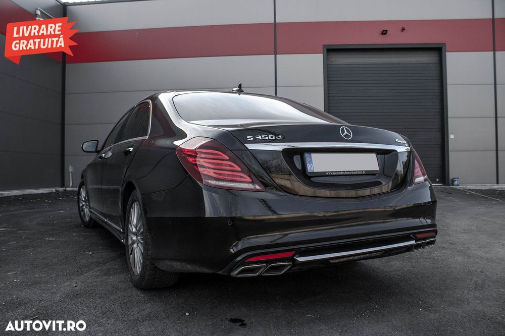 Pachet Exterior Mercedes S-Class W222 (2013-06.2017) S63 Design cu Praguri lateral- livrare gratuita - 22