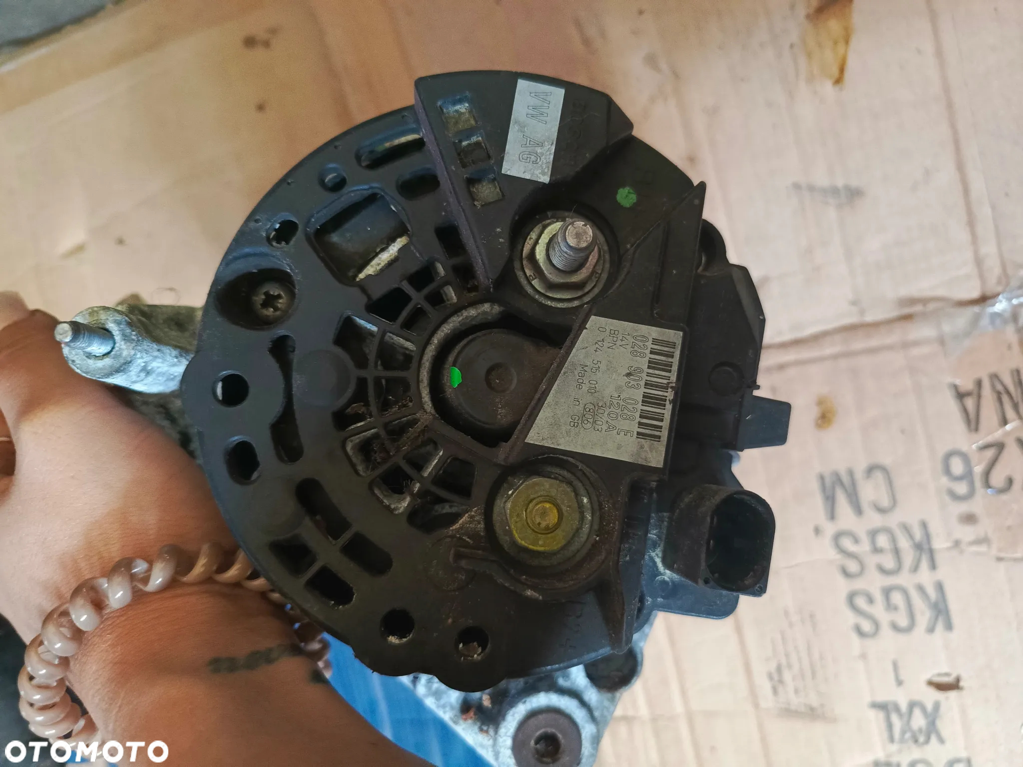 ALTERNATOR VW SEAT SKODA 1.9 028903028E - 3