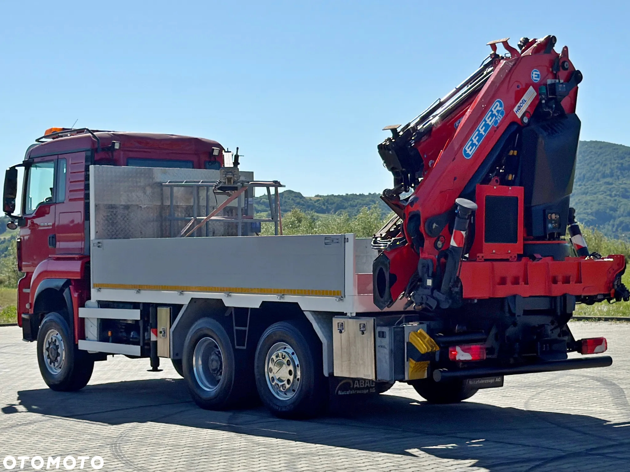 MAN TGS 28.480 * SKRZYNIA 5,00 m * EFFER 255/5S + JIB 3S + PILOT * 6x4 * STAN BDB - 8