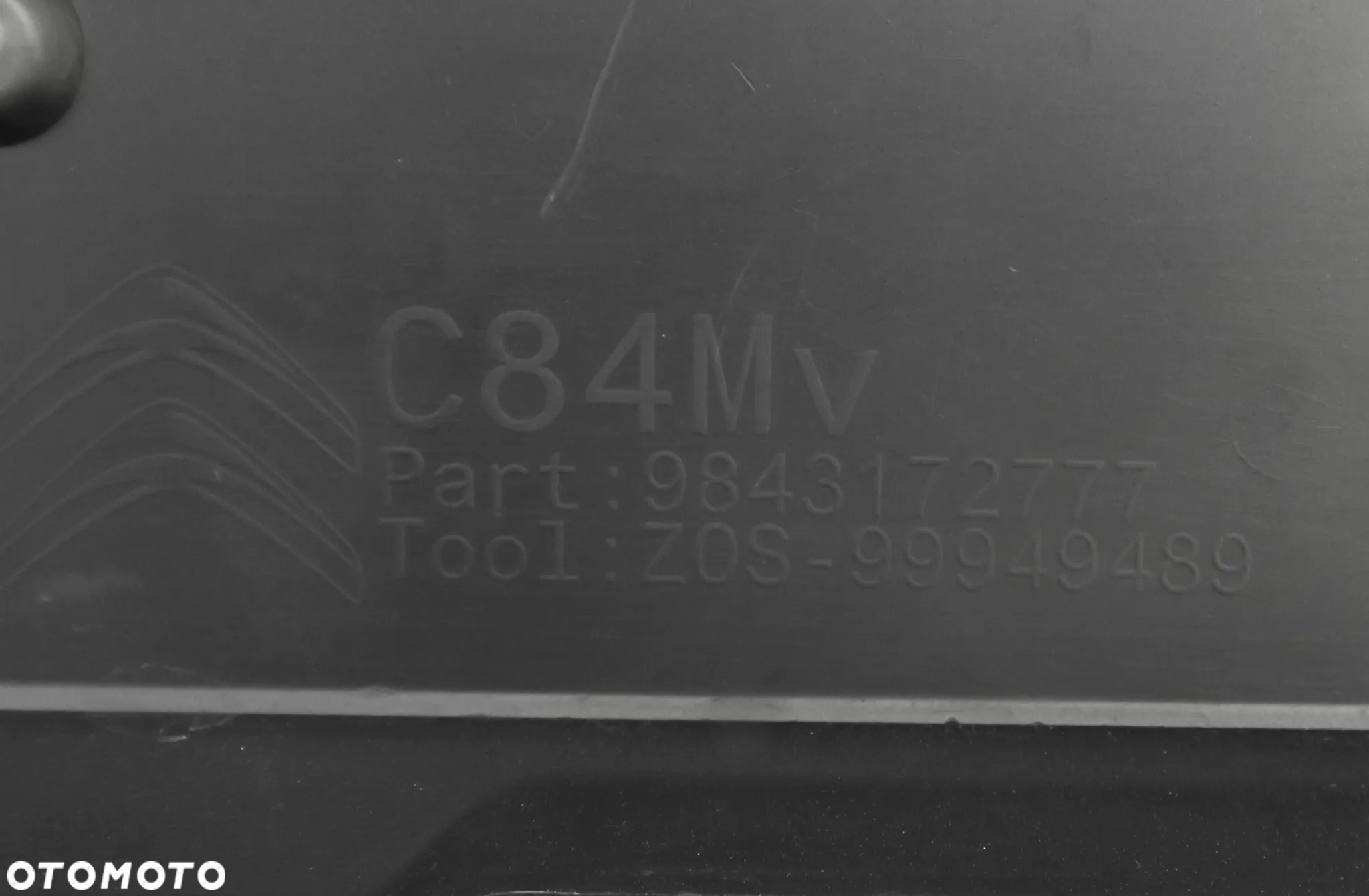 CITROEN C5 AIRCROSS Lift 2022 - zderzak spoiler kratka przód ORYGINAŁ OE - 9