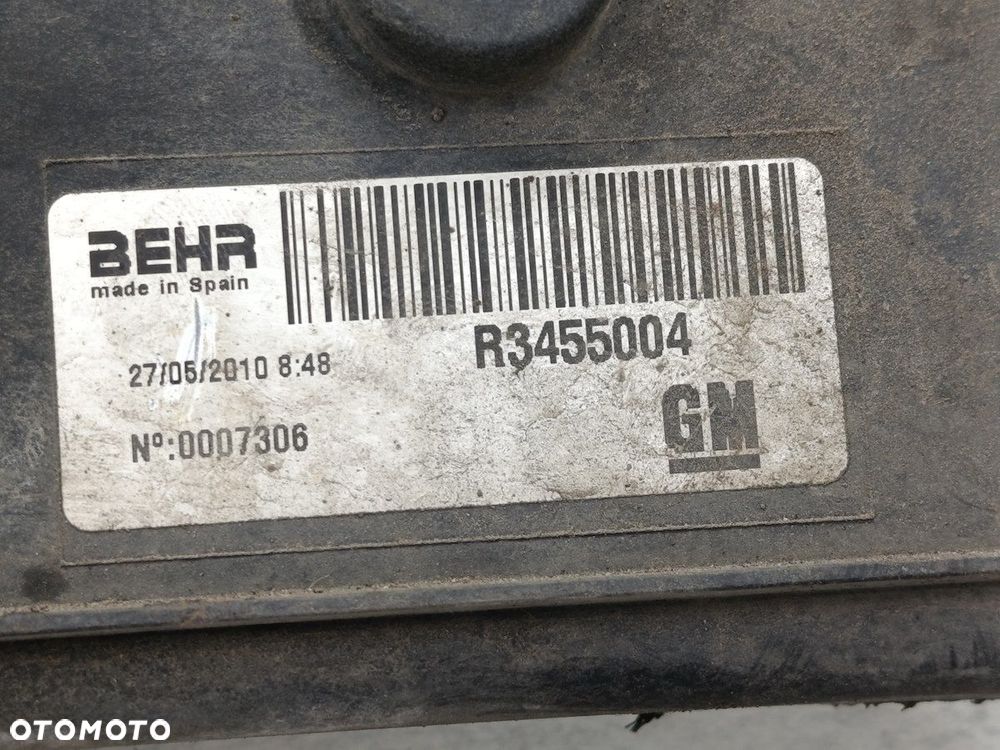WENTYLATOR CHŁODNICY OPEL MERIVA B 13330996 R3430003  R3455004 1.4 T 16V - 5