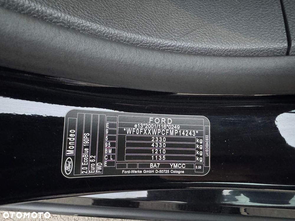 Ford Mondeo SW 2.0 EcoBlue ST-Line X - 39