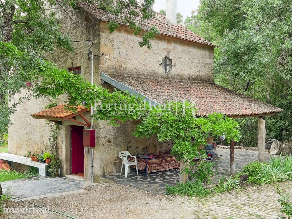 Quinta com 7.400 m² e 2 casas, confinante com a ribeira, em Alcains - Grande imagem: 5/45