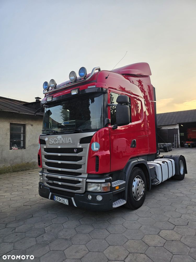 Scania R420 SALON POLSKA RETARDER //  ZADBANA // - 2