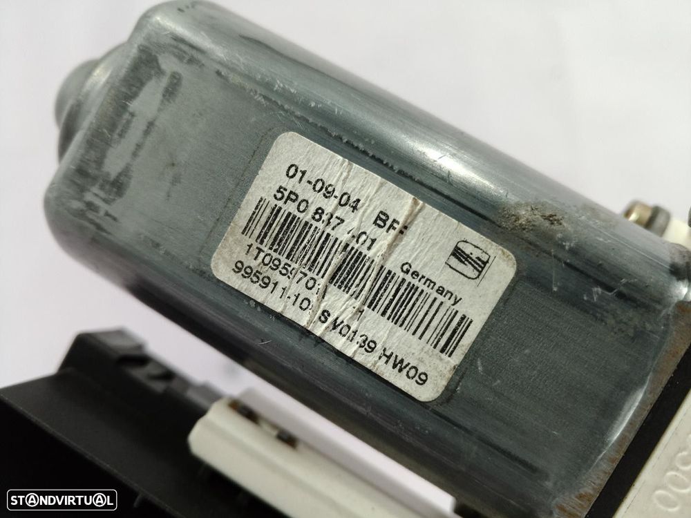 MOTOR ELEVADOR DE VIDRO FRONTAL ESQUERDO SEAT ALTEA 2005 -1K0959793D - 3