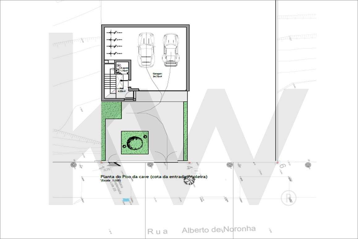 Azambuja | Terreno 338m2 | Projeto Moradia - Grande imagem: 3/15