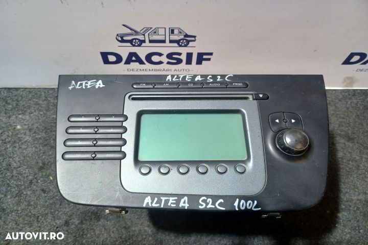 Radio cd 5P1035186B Seat Altea 1 [2004 - 2009] Minivan 1.6 MT (102 hp - 1