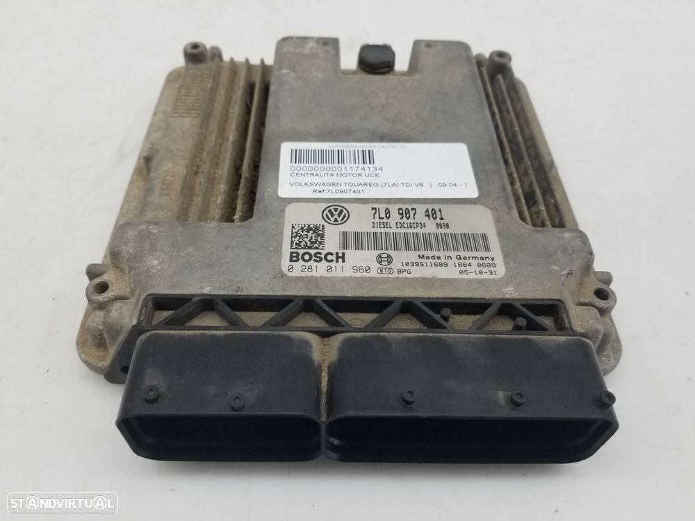 CENTRALINA DO MOTOR UCE VOLKSWAGEN TOUAREG 7LA - 1