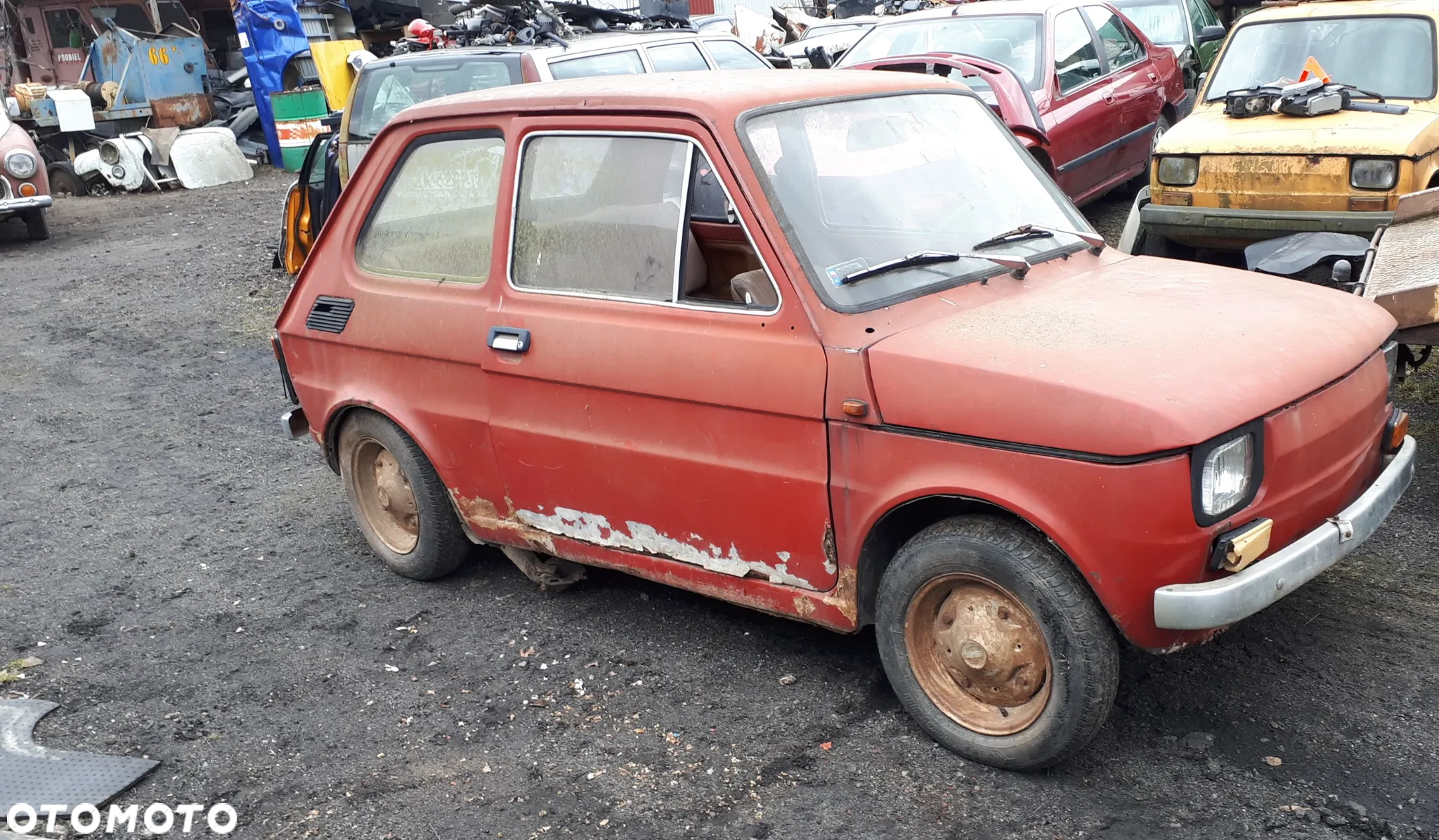 Fiat 126p Zderzak Maska Drzwi Szyby Koła Silnik Zawieszenie inne - 2