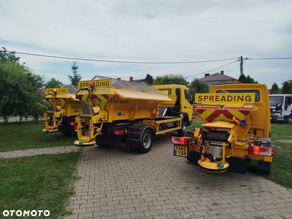 Mitsubishi Canter 6c18 Fuso 4x4 4wd gritter Pługo piaskarka Solarka komunalny 3.0 // 180KM //2016//48 000km// daily unimog Schmidt pfau rexter econ - 10
