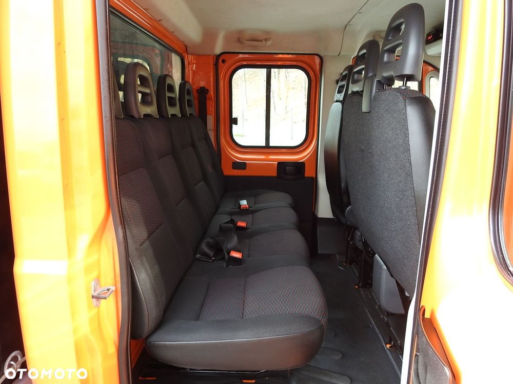 Peugeot BOXER SKRZYNIA PLANDEKA PODWÓJNA KABINA DOKA 7 MIEJSC KLIMATYZACJA PNEUMATYKA  140KM - 37