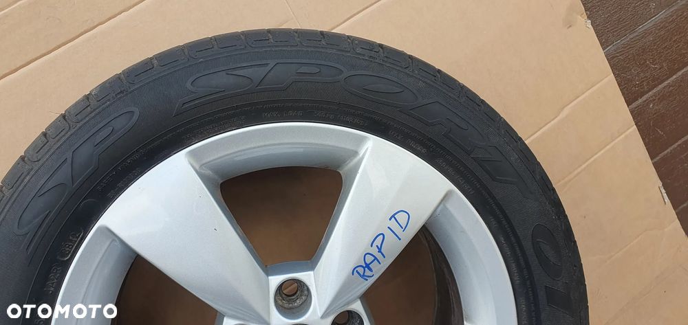 Alufelgi alusy z oponami 5x100 185/60 R15 Skoda Rapid 5JA601025 - 13