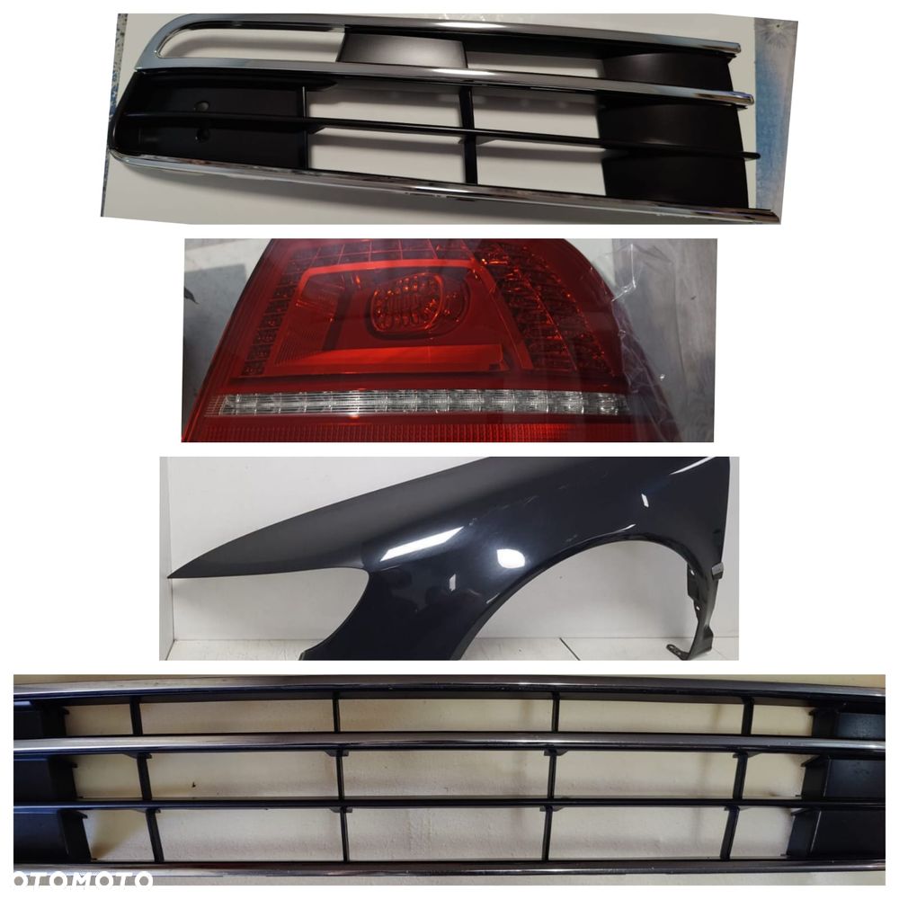VW PHAETON 4-POZYCJE 2010-2016 LIFT II GP3 KRATKI, LAMPA TYŁ, BLOTNIK. - 1