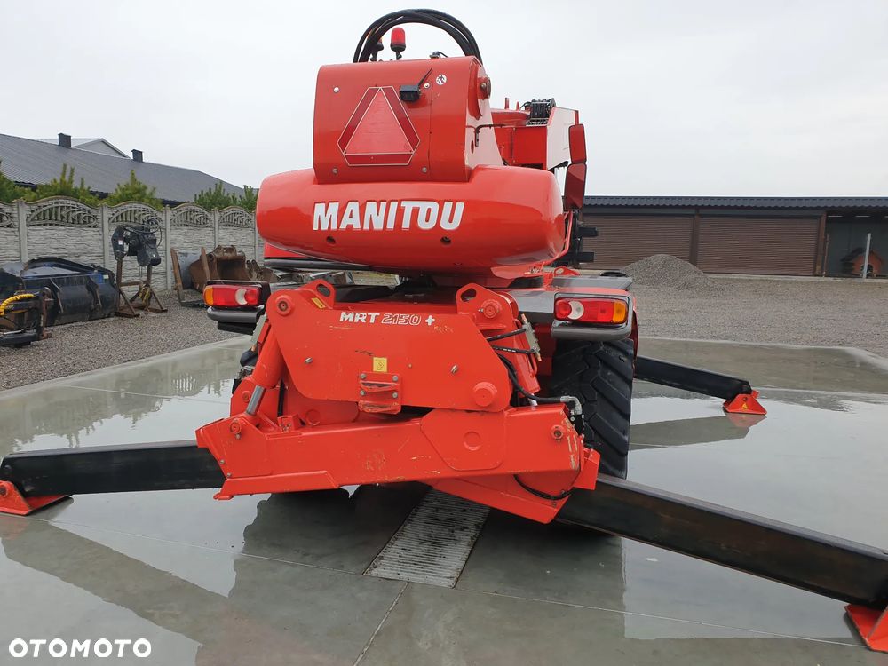 Manitou MRT 2150+Privilege KOSZ/PILOT/WIDŁY SPROWADZONA SUPER STAN - 7
