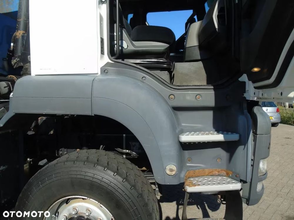 MAN TGS 26.400 6x6 – Wywrotka 3-stronna Meiller + Żuraw HIAB 166 E3 HIPRO – 429.222 km – Euro 4 - 15