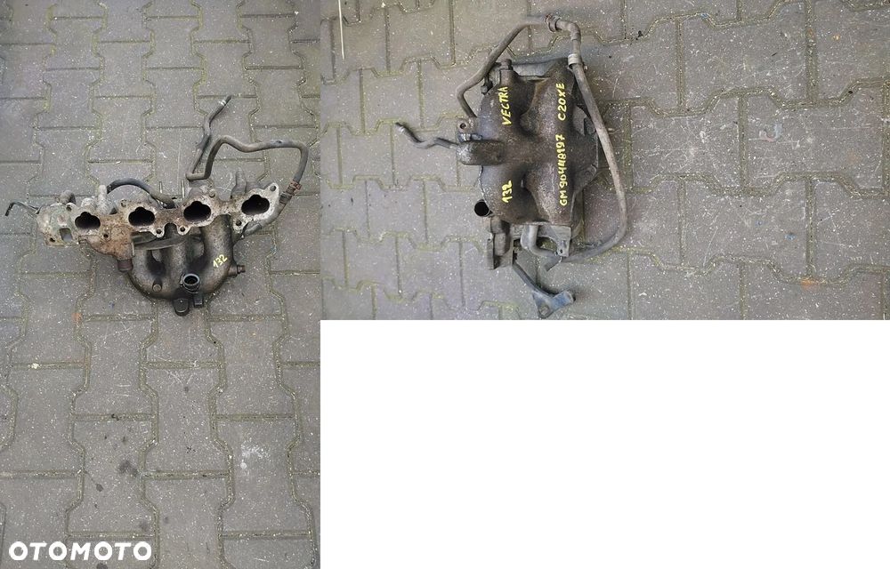 OPEL DAEWOO SAAB KOLEKTOR SSĄCY METALOWY ALUMINIUM - 34