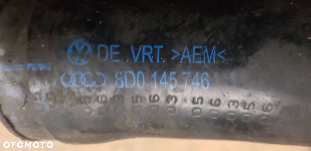 AUDI A4 B5 VW PASSAT B5 1.9 TDI PRZEWÓD INTERCOOLERA  8D0145746 - 2