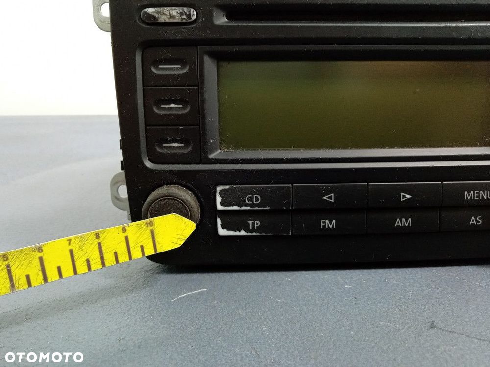 VW GOLF V RADIO CD FABRYCZNE RCD 300 1K0035186JX - 4