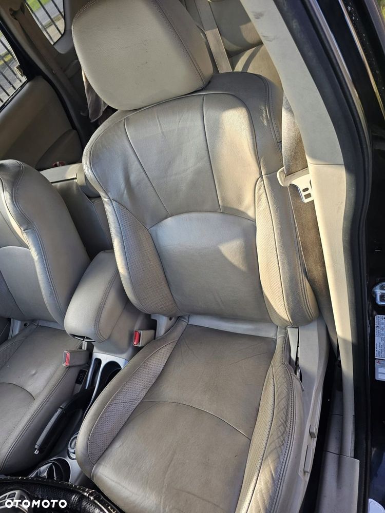 fotel przedni lewy kierowcy elektryczny skóra mitsubishi outlander ii - 1
