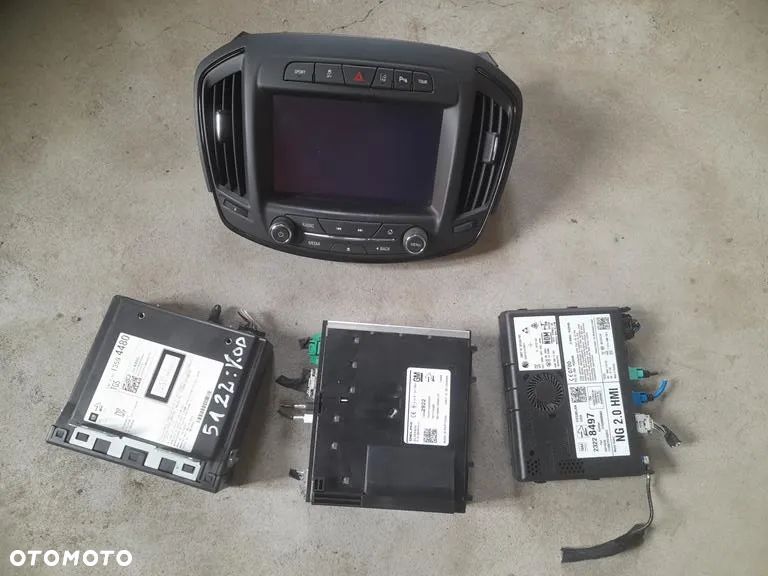 radio wyświetlacz nawigacja Komplet Opel Insignia A 26202389 - 1