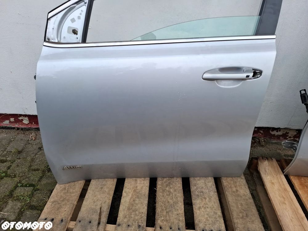 KIA SPORTAGE IV 4 15- 18- DRZWI PRZEDNIE LEWE TYLNE LEWE lewa strona KC srebrne demontaz w kolor - 6