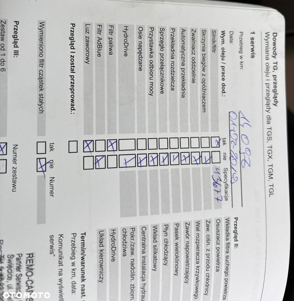 MAN TGS 41.460 2018 wywrotka kiper 8x8 resor manual - 13