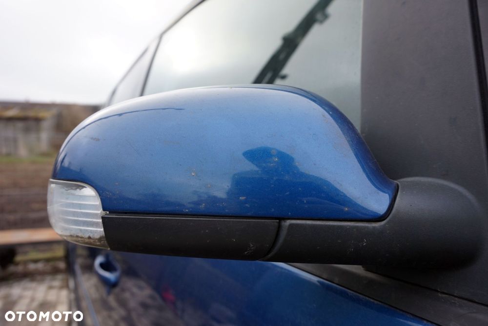 LUSTERKO ELEKTRYCZNE PRAWE TOURAN I LIFT FL1 LC5C 1T1857508L NIEBIESKI VOLKSWAGEN 2006-2010 - 1
