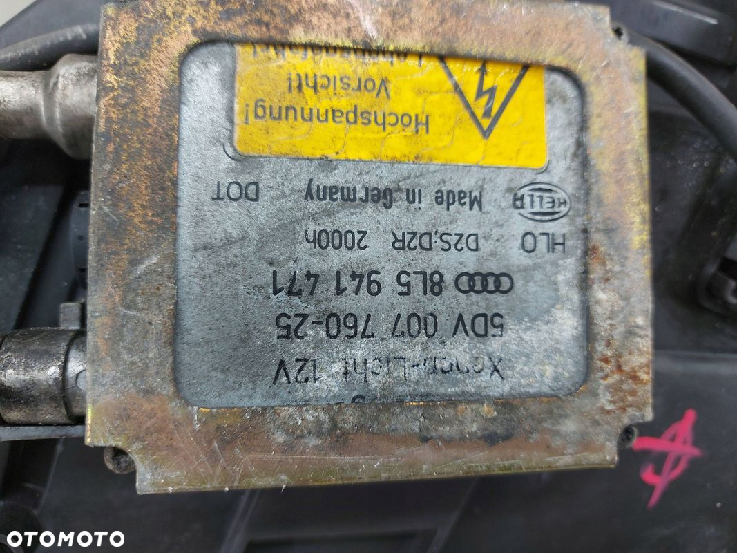 Audi A3 8L Xenon 06-99 lampa prawa przednia przód reflektor - 12