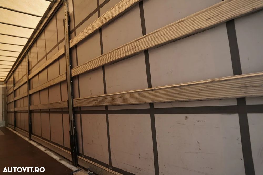 Schmitz Cargobull CORTINĂ / STANDARD / COȘ PENTRU PALEȚI / AXĂ RIDICATĂ / - 16