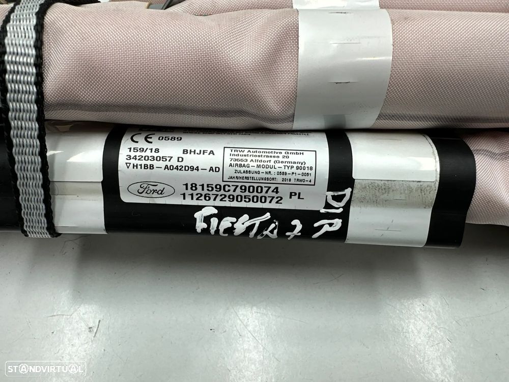 Airbag Cortina Direito / Esquerdo - Ford Fiesta VII (2018) - 3