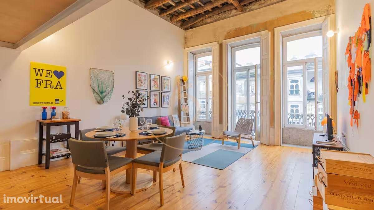 Loft com mezzanino na Ribeira do Porto - Grande imagem: 5/25