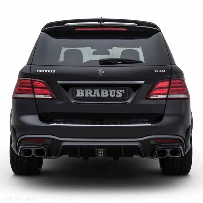 Ornamente brabus tobe Tips evacuare Mercedes AMG S class E class C class W222 W212 W218 W205 W223 black brabus GLE GLC CLS - 7