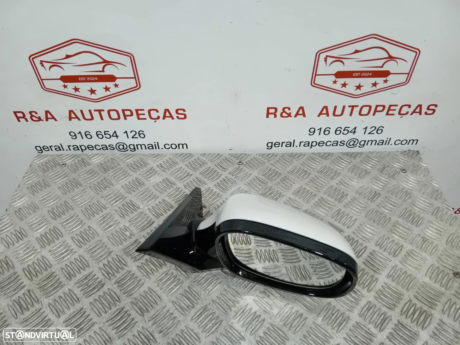 Espelho Retrovisor Esquerdo  Retrovisor Esquerdo BMW Série 1 E81 E82 E87 E88 LCI Original - 14