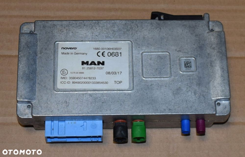 MODUŁ GPS MAN 81.25812-7037 NOVERO - 1