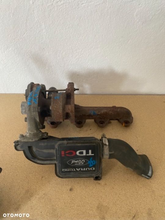 TURBOSPRĘŻARKA TURBINA TURBO FORD FIESTA MK6 FUSION 1.4 TDCI 68KM - 5