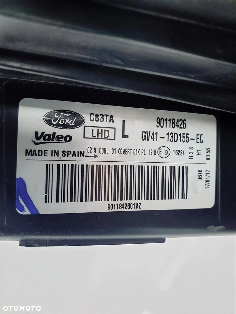 FORD KUGA MK2 II LIFT 16r+ LEWA LAMPA PRŻÓD XENON ORY EU !!! - 10