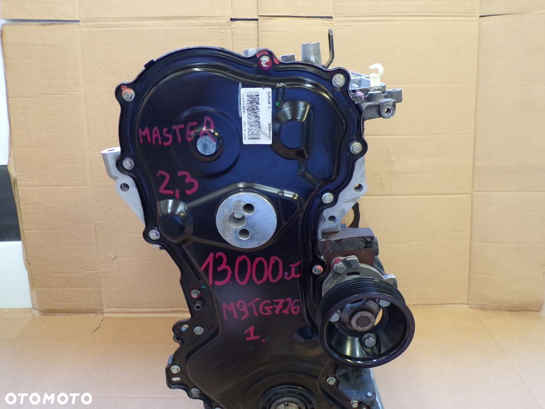 MASTER 2.3 silnik M9TG726 16- BEZ OSPRZĘTU PRZEDNI NAPĘD 17 tys. km - 6