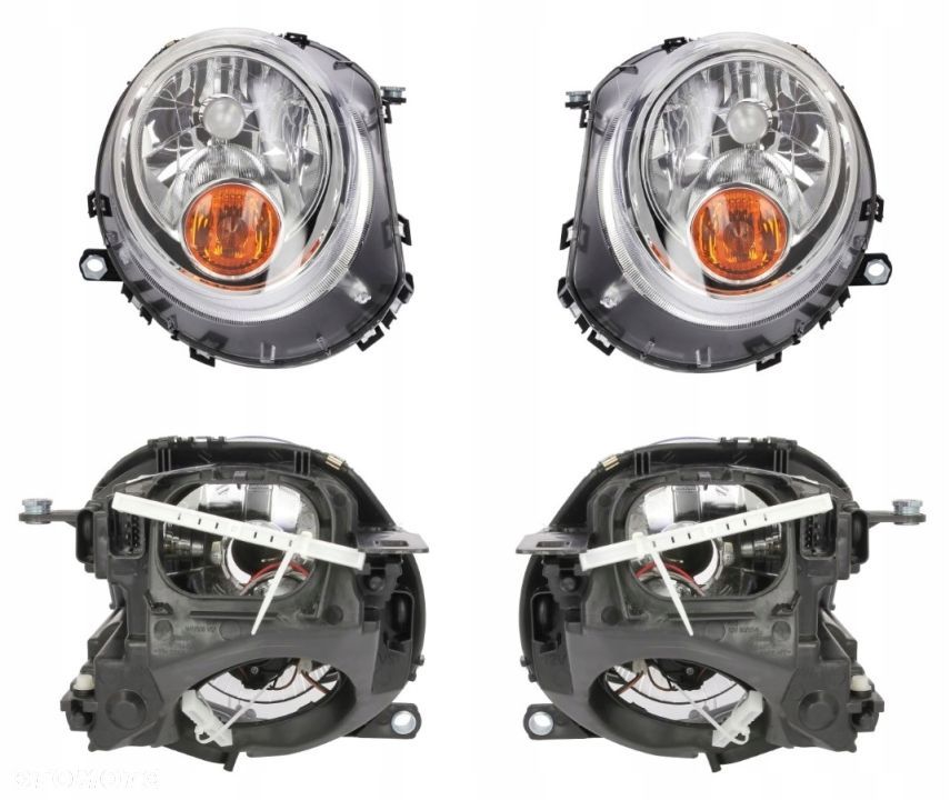 Reflektor Lampa Przednia MINI ONE COOPER CLUBMAN 2007-2015 R56 R57 R58 R59 Nowa