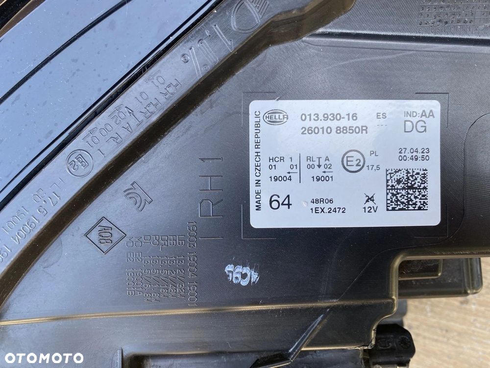 LAMPA PRZEDNIA PRAWA MITSUBISHI ASX 22-25 FULL LED 260108850R - 8