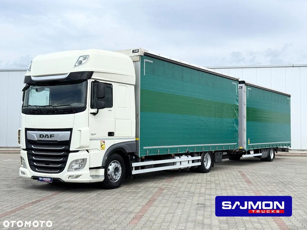 DAF XF 450 / ZESTAW TANDEM 120 M3 / PRZEJAZDOWY / 7,75 M + 7,75 M / SALON PL - 2