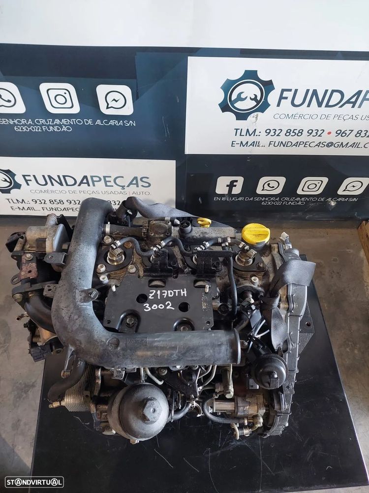 Motor Opel Combo 1.7 CDTI Injeção Denso Ref: Z17DTH - 5