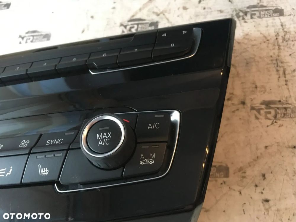 PANEL KLIMATYZACJI RADIA BMW X2 F39 X1 F48 2 F45 F46 9371457 9371460 - 2