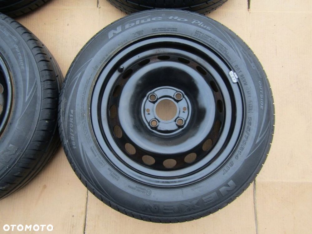 4x Felgi Koła 14 Fiat Doblo Fiorino Panda 500 Punto Palio Idea Ford KA 4x98 - 8