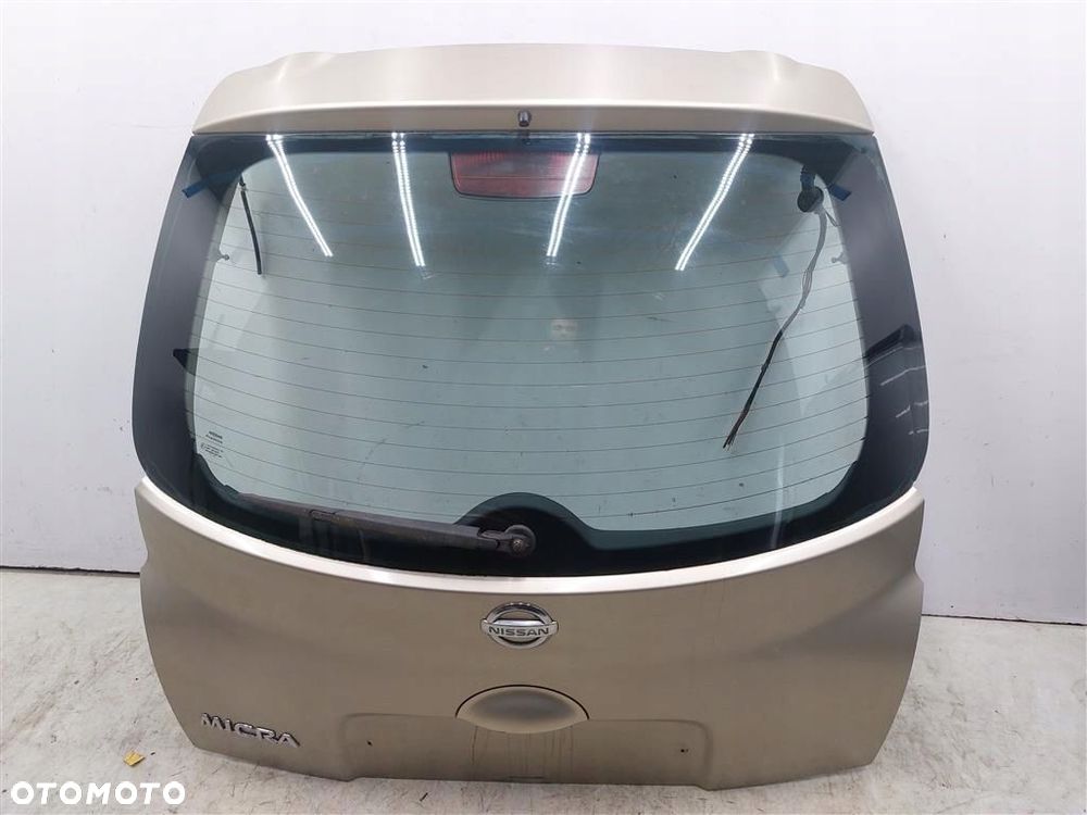 Klapa tył tylna BAGAŻNIKA KPL Nissan Micra K12 HATCHBACK 2003-2010 EY2 - 1