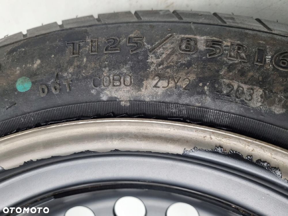 KOŁO DOJAZDOWE 125/85 R16 1S71MF 5x108 dojazdówka Ford Focus Mk2 C-Max - 7